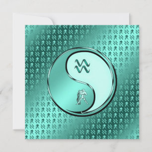 Aquarius der Wasserträger Karte