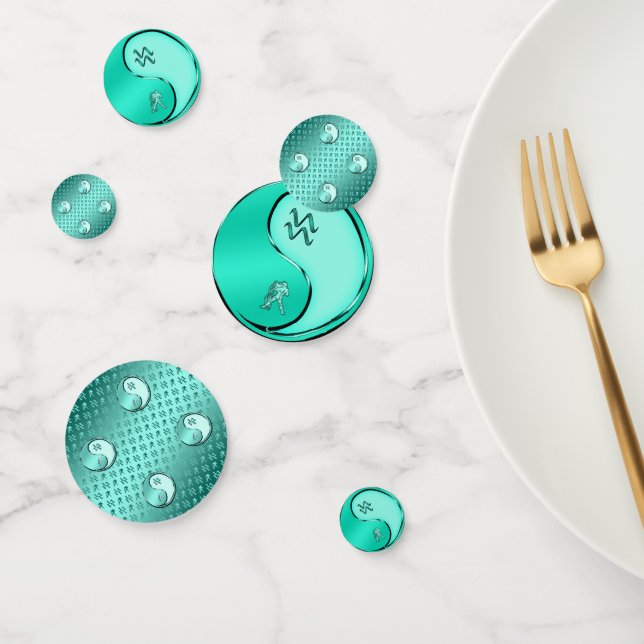 Aquarius der Wasserträger Konfetti (Gruppe)