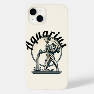 Aquarius der Wasserträger Vintag Zodiac Case-Mate iPhone 14 Plus Hülle
