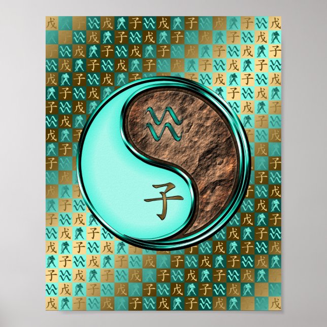 Aquarius & Earth Rat Poster (Vorne)