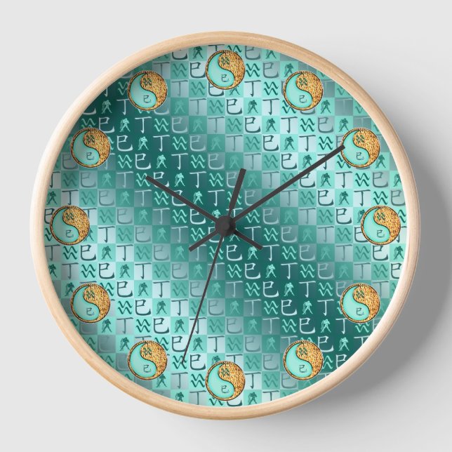 Aquarius & Fire Snake Uhr (Vorderseite)