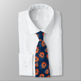 Aquarius Floral Vintage Zweiseitig Krawatte