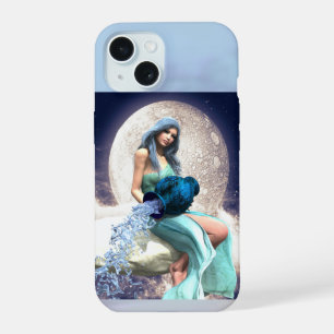 Aquarius - Frauen gießen Wasser aus einem Jug iPhone 15 Hülle