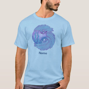 Aquarius-Geburtstagsgebräuchliche T - Shirt