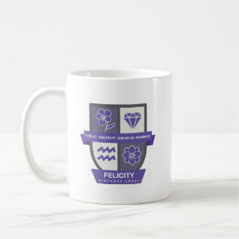 Aquarius Geburtstagswappen™ für 1.-18. Februar Tas Kaffeetasse