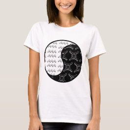 Aquarius Gemini yang zodiac Paar T-Shirt