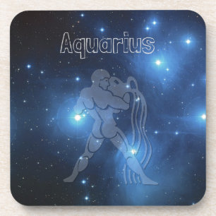 Aquarius Getränkeuntersetzer