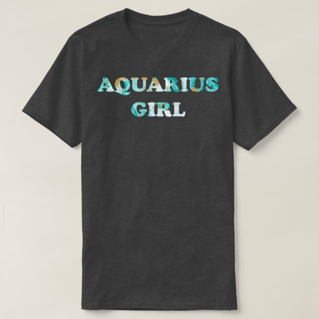 Aquarius girl Classic TShirt (Design vorne)
