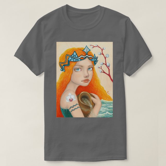 Aquarius Girl T-Shirt (Design vorne)