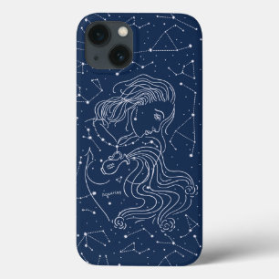 Aquarius Girl Zodiac Sign Case-Mate iPhone Hülle