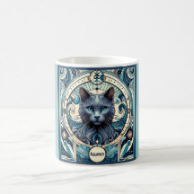 Aquarius Innovative Cat Zodiac