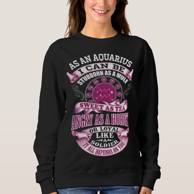 Aquarius  It All Depends On You Sweatshirt (Vorderseite)