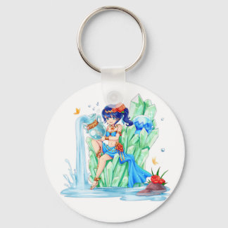 Aquarius, Januar Baby, zodischer Schlüsselanhänger