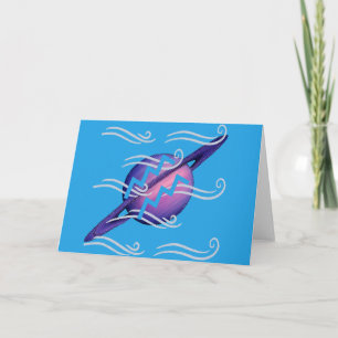 Aquarius-Karte Karte