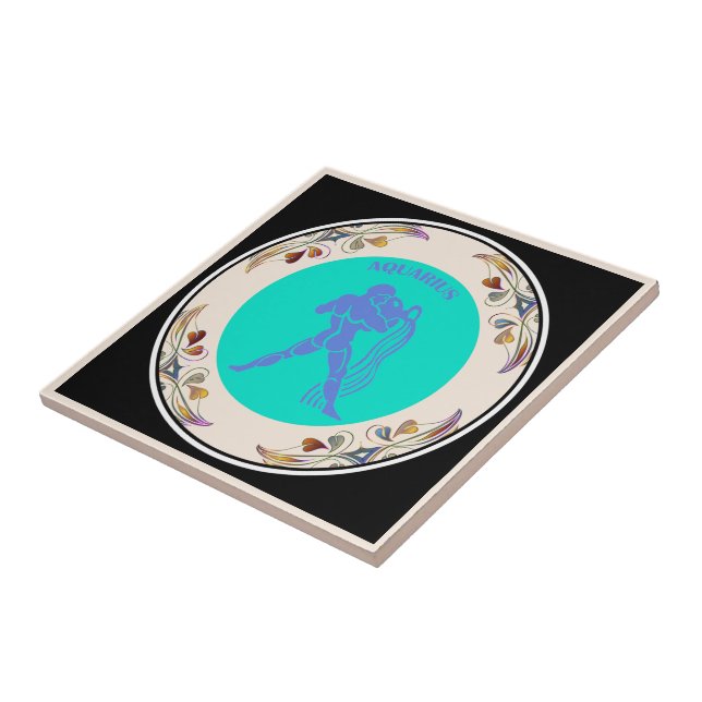 Aquarius Keramik Tile Fliese (Seite)