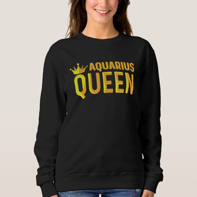 Aquarius-Königin befreit Sweatshirt (Vorderseite)