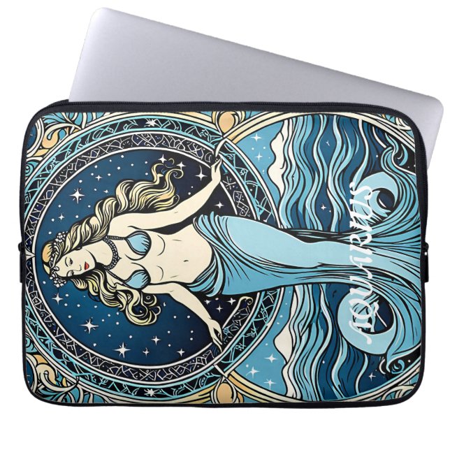 Aquarius Laptopschutzhülle (Vorderseite)