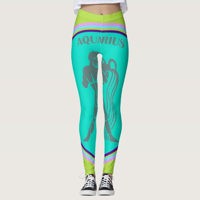 Aquarius Leggings (Vorderseite)
