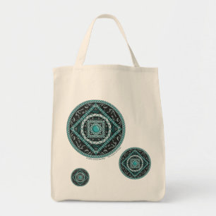 Aquarius Mandala Tote Bag Tragetasche
