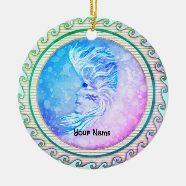 Aquarius Moon Woman ornament (Vorne)
