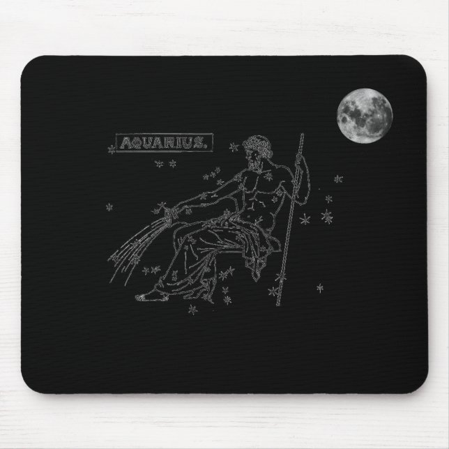 Aquarius Mouse Pad Mousepad (Vorne)