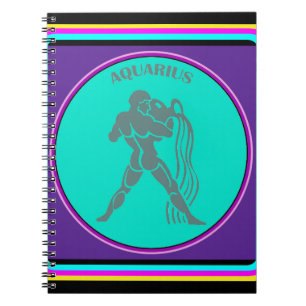 Aquarius-Notebook Notizblock