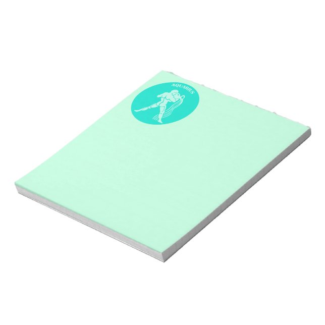Aquarius Notepad Notizblock (Rotiert)
