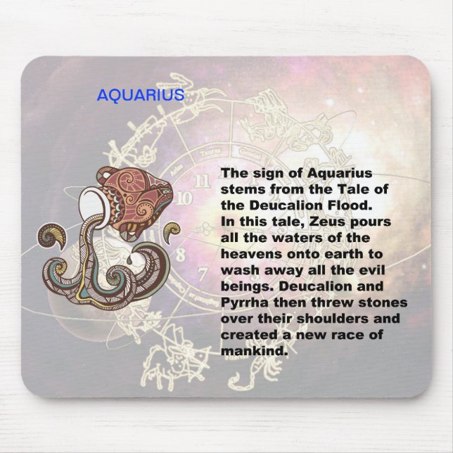 Aquarius Origin Mousepad (Vorne)