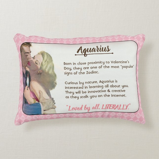 Aquarius Pillow Dekokissen (Vorderseite)