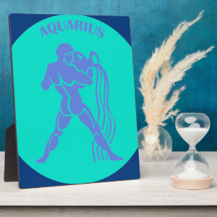 Aquarius Plaque Fotoplatte