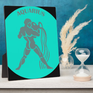 Aquarius Plaque Fotoplatte