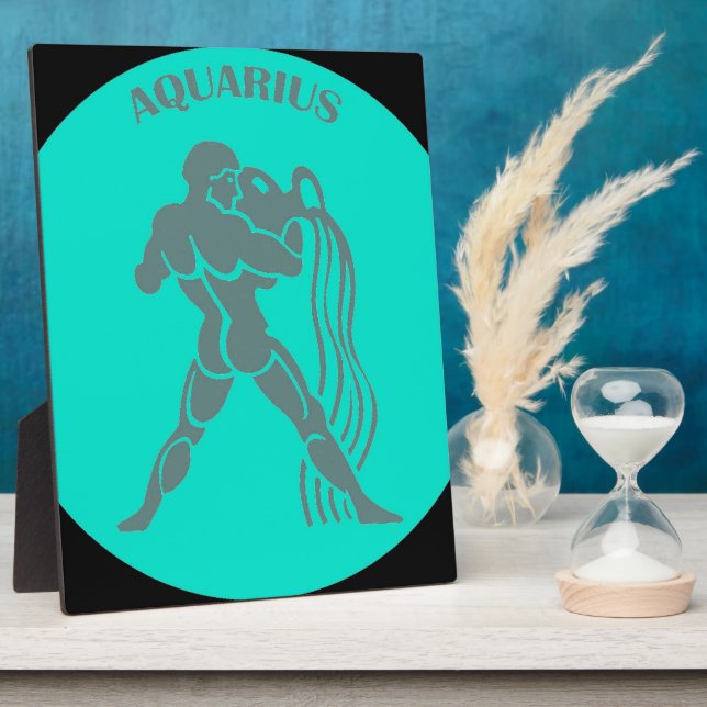 Aquarius Plaque Fotoplatte (Seite)