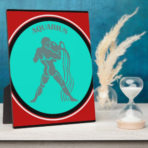 Aquarius Plaque Fotoplatte