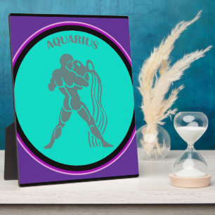 Aquarius Plaque Fotoplatte