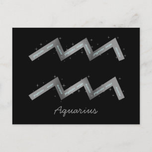 Aquarius Postcard Postkarte