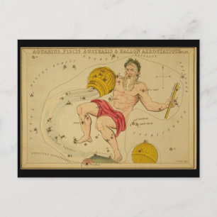 Aquarius Postcard Postkarte