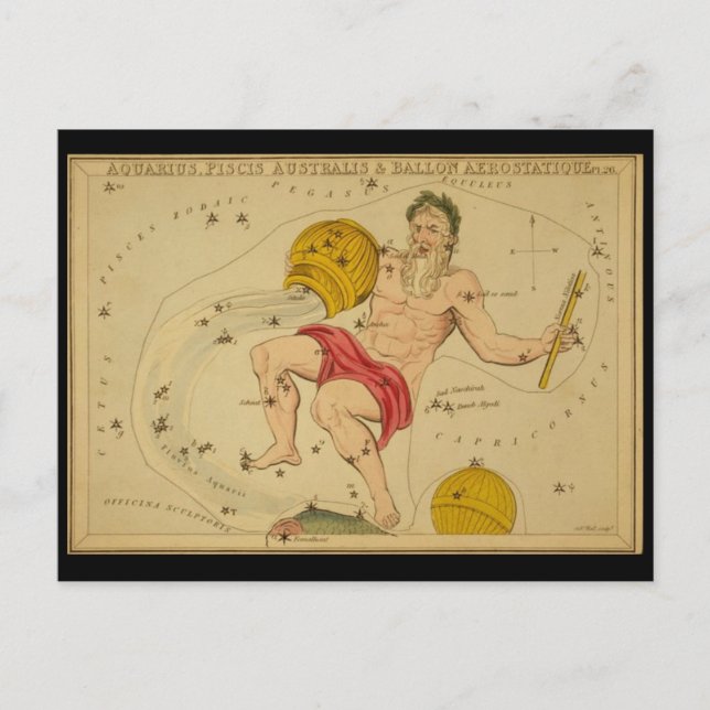 Aquarius Postcard Postkarte (Vorderseite)