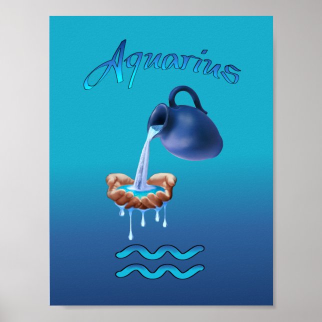 AQUARIUS POSTER (Vorne)