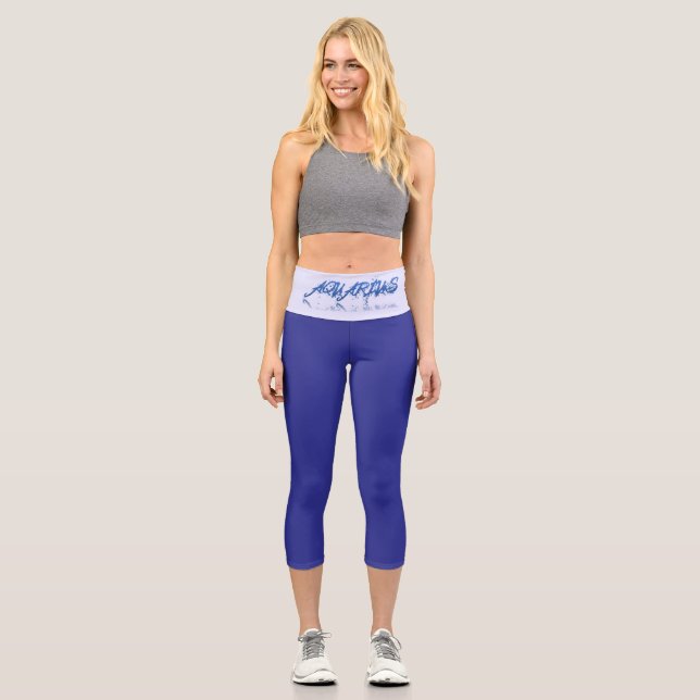 Aquarius Reflection Capri Leggings (Vorderseite)