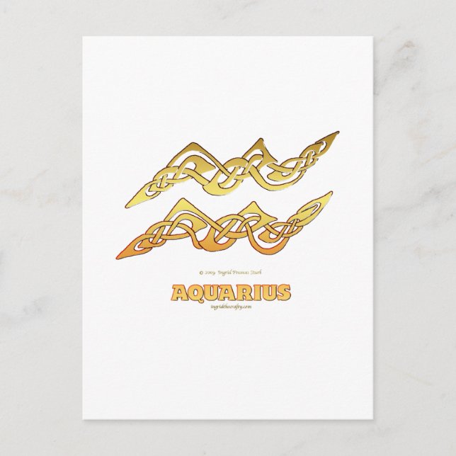 Aquarius-Reihe Postkarte (Vorderseite)