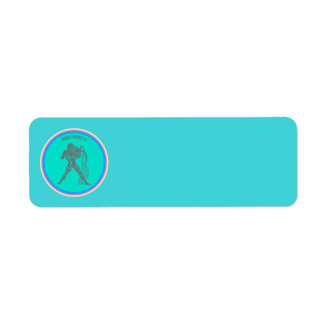 Aquarius-Rücksendeadresse (Vorne)