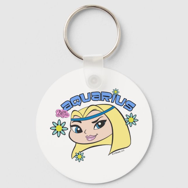 Aquarius-Schlüsselanhänger Schlüsselanhänger (Vorderseite)