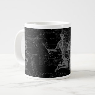 Aquarius Sign Constellation Map von Hevelius Jumbo-Tasse