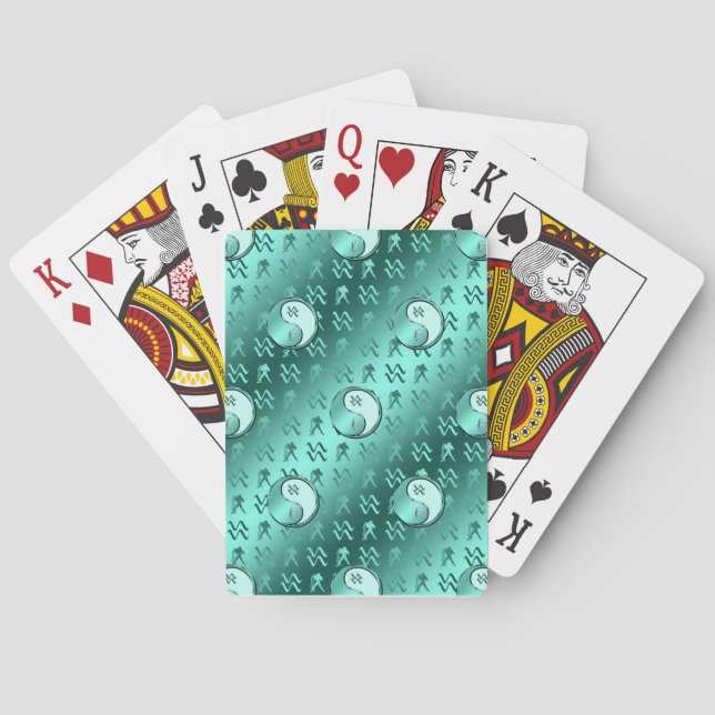 Aquarius Spielkarten (Rückseite)