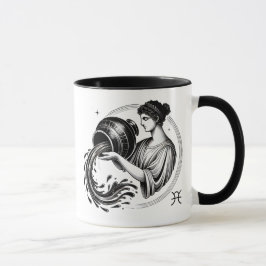 Aquarius-Sternzeichen Astrologie Tasse