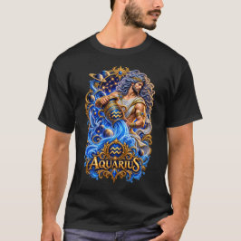 Aquarius-Sternzeichen Wassermann – Himmlische Astr T-Shirt