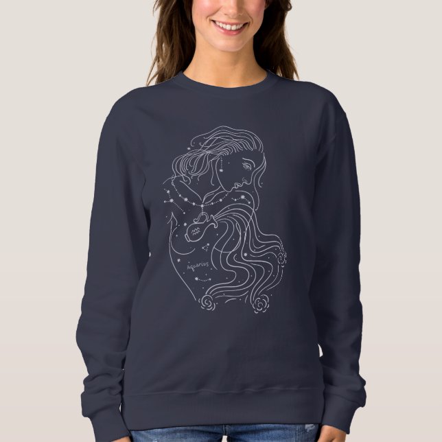 Aquarius Sweatshirt (Vorderseite)