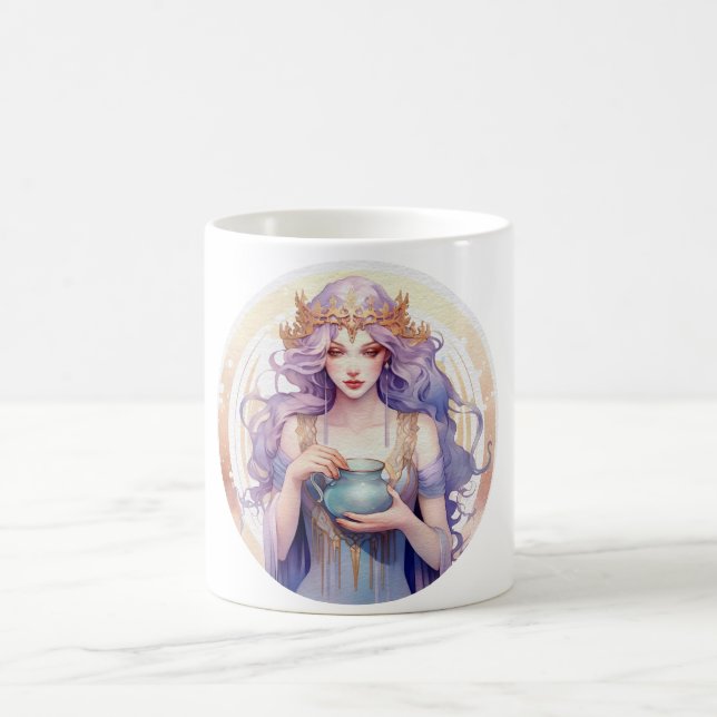 Aquarius-Tasse Kaffeetasse (Mittel)