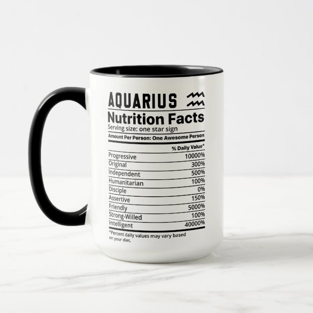 Aquarius-Tasse Tasse (Links)