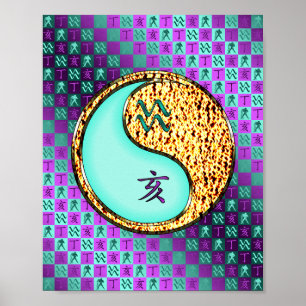 Aquarius und Feuerwehr Poster